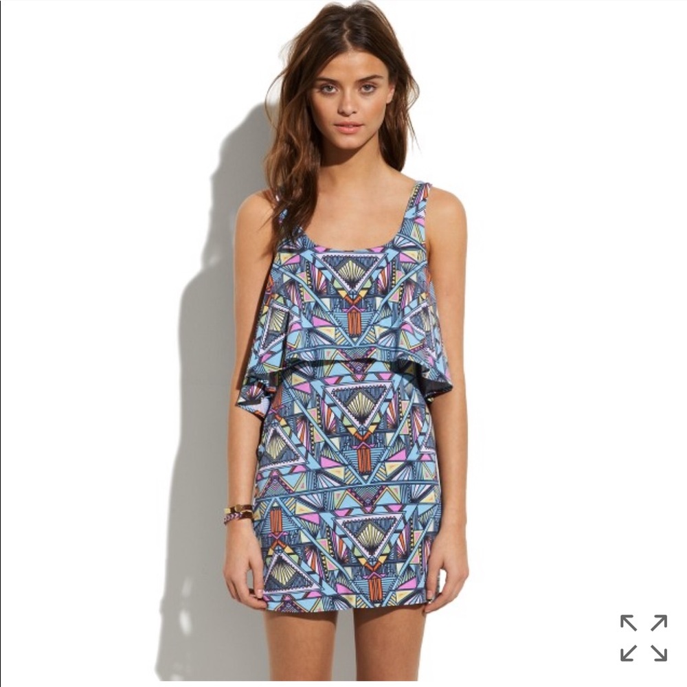 Mara Hoffman Ruffle Top Dress